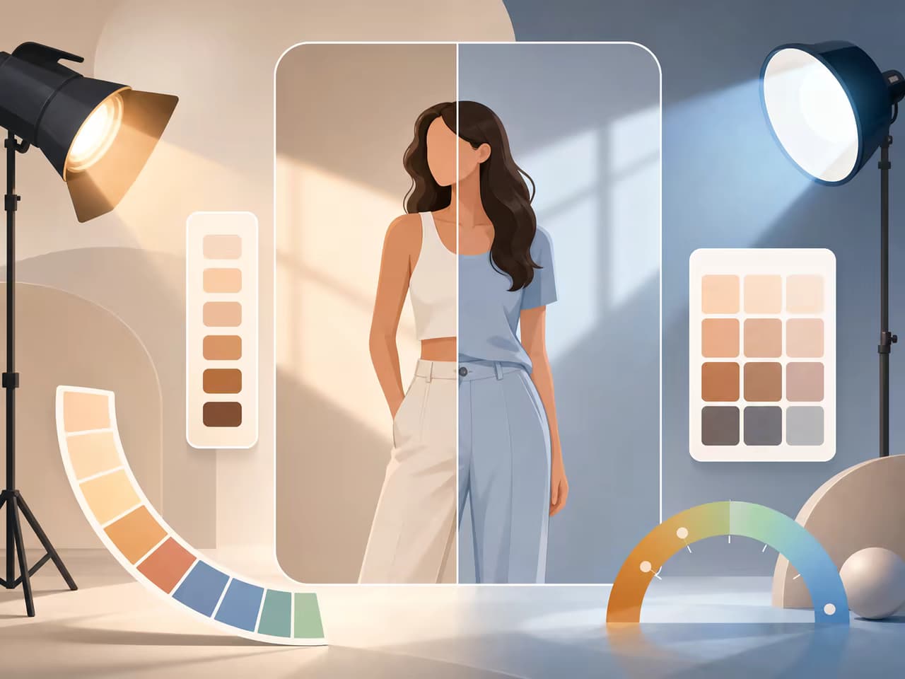 Realistic Lighting & Skin Tone Matching
