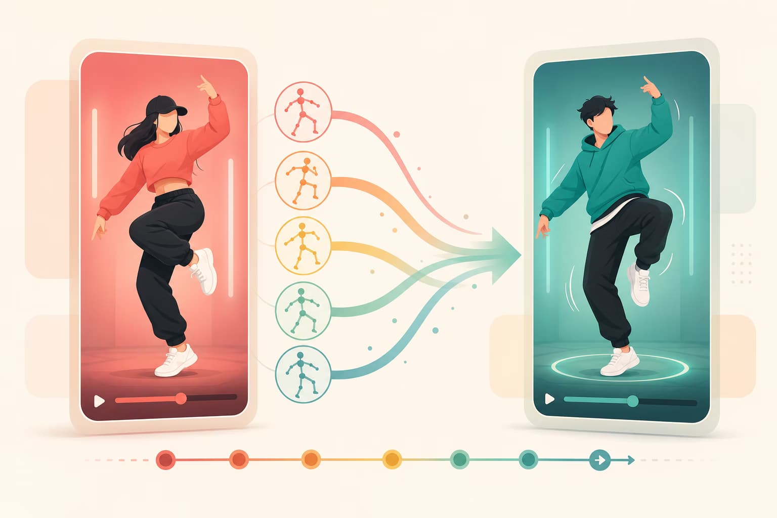 Upload Your Own Dance as Reference