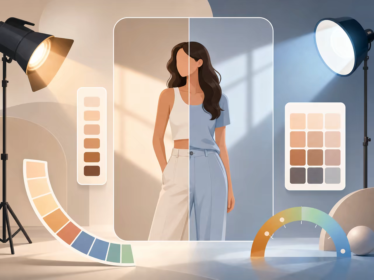 Realistic Lighting & Skin Tone Matching