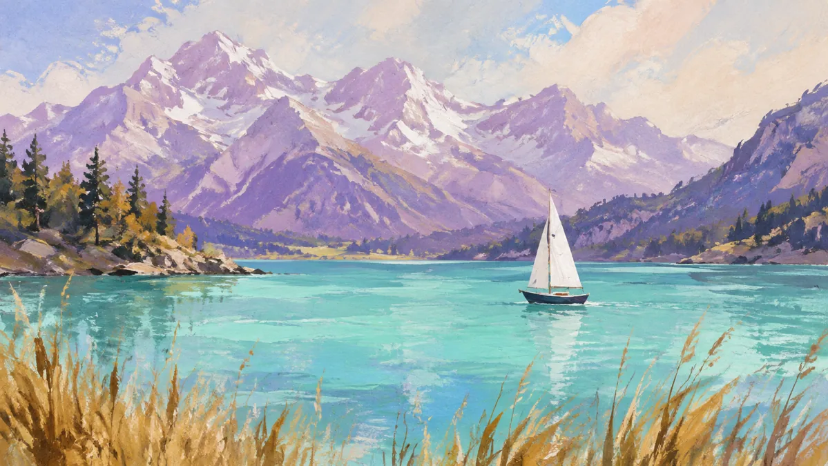 Bring painted landscapes into motion