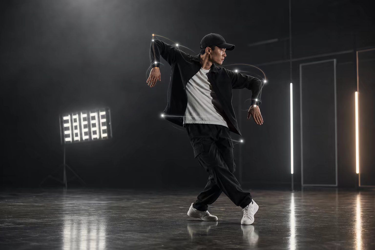 Mouvement complet de danse du robot