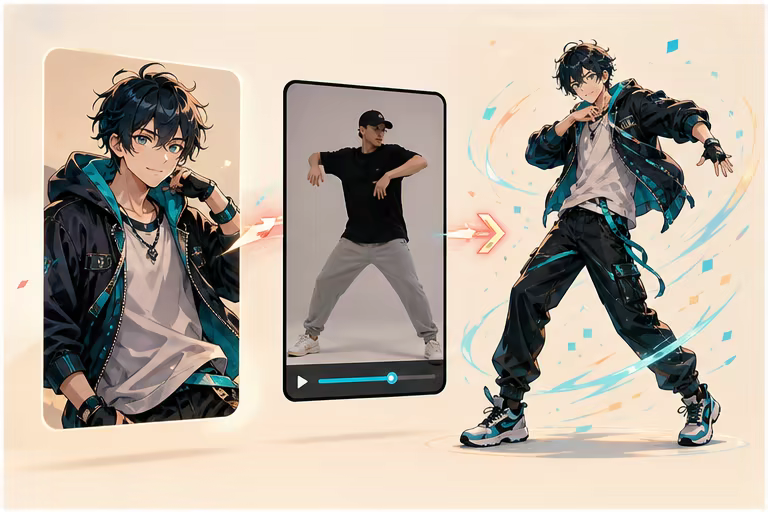 AI Anime Dance Video Generator from an Image