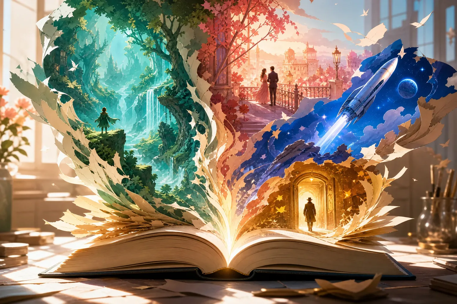 AI Book Trailer Generator — Cinematic Trailer Clips for Authors