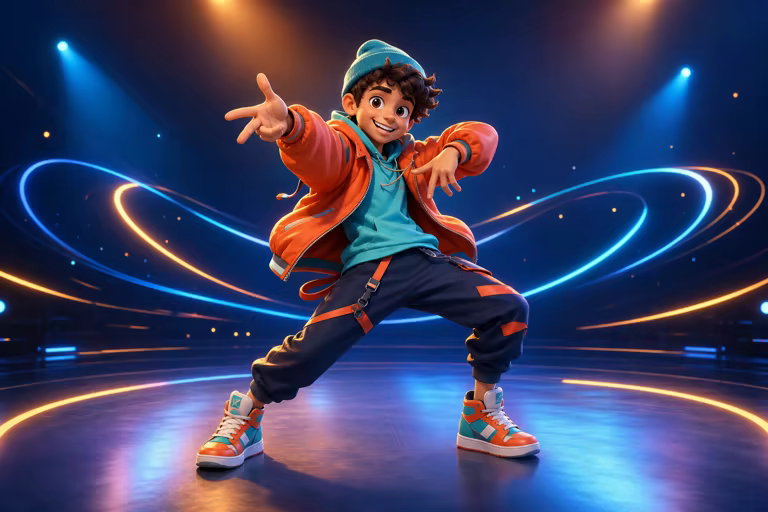 AI Cartoon Dance Video Generator from an Image