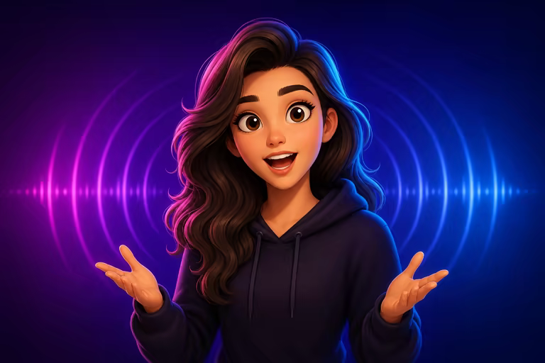 Cartoon character lip sync from a talking video