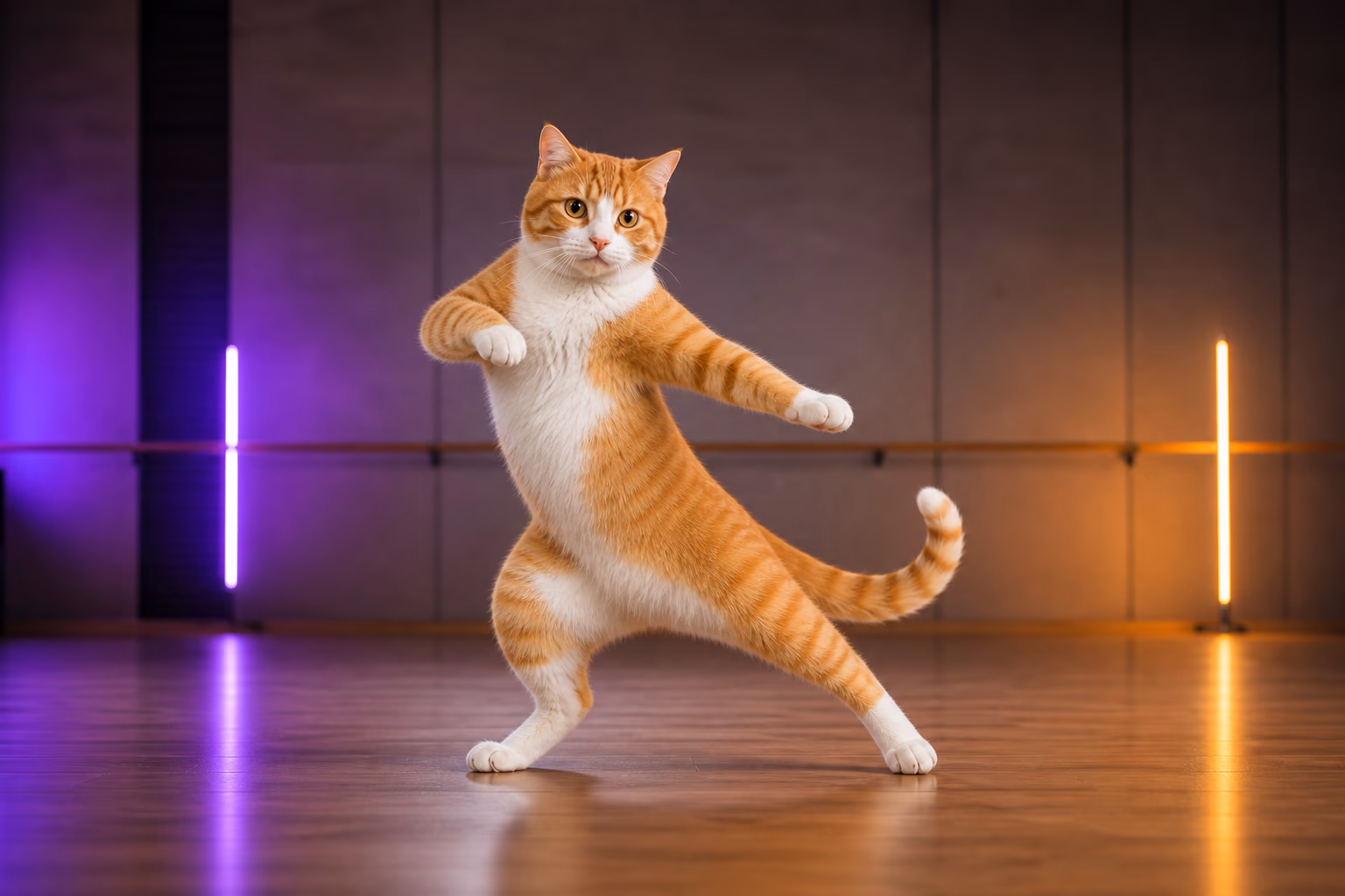 Transfer a reference dance, not a random wiggle