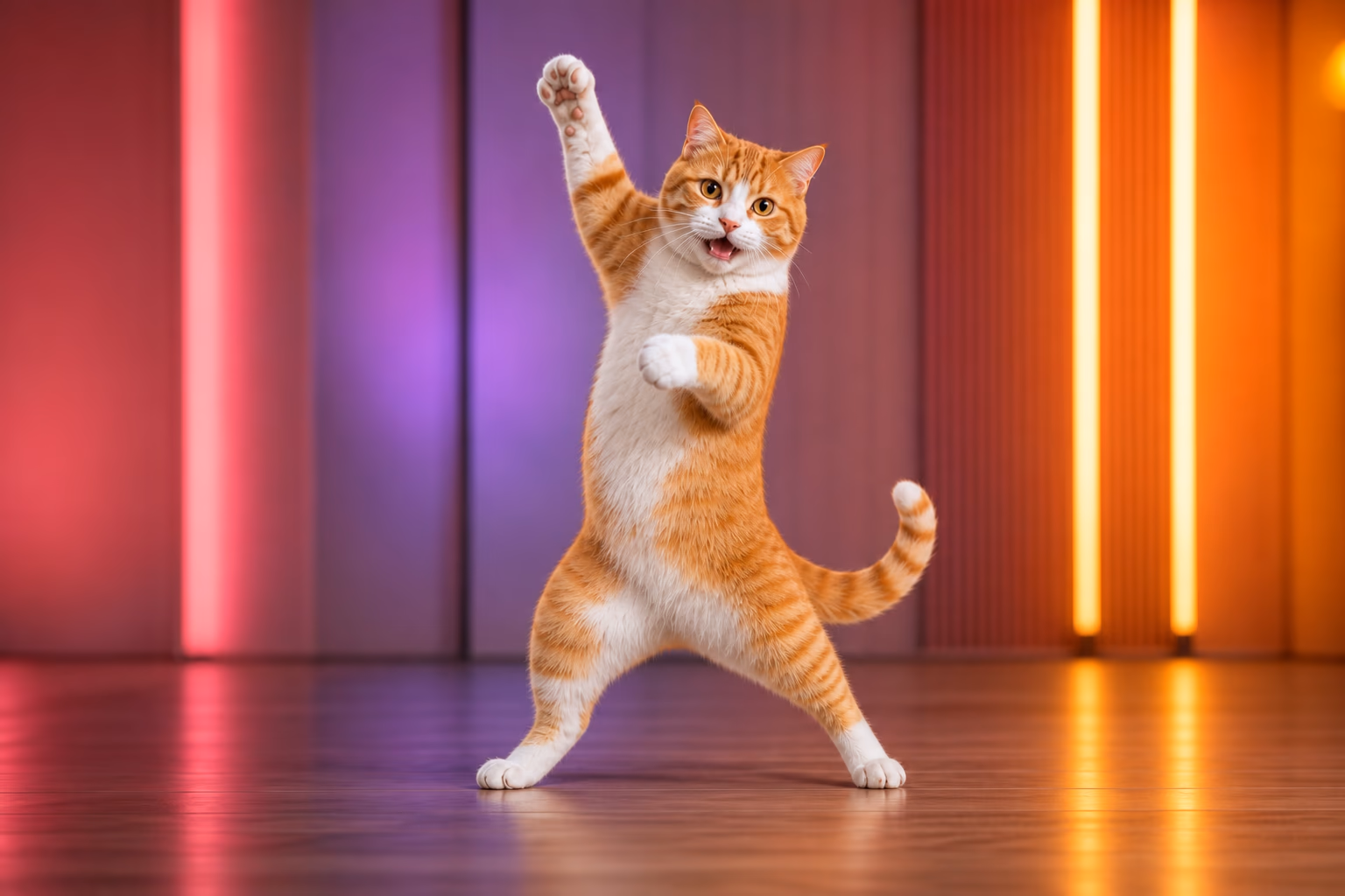 Create vertical cat dance videos for social posts