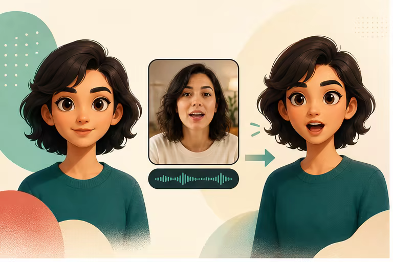AI Character Lip Sync from a Reference Video