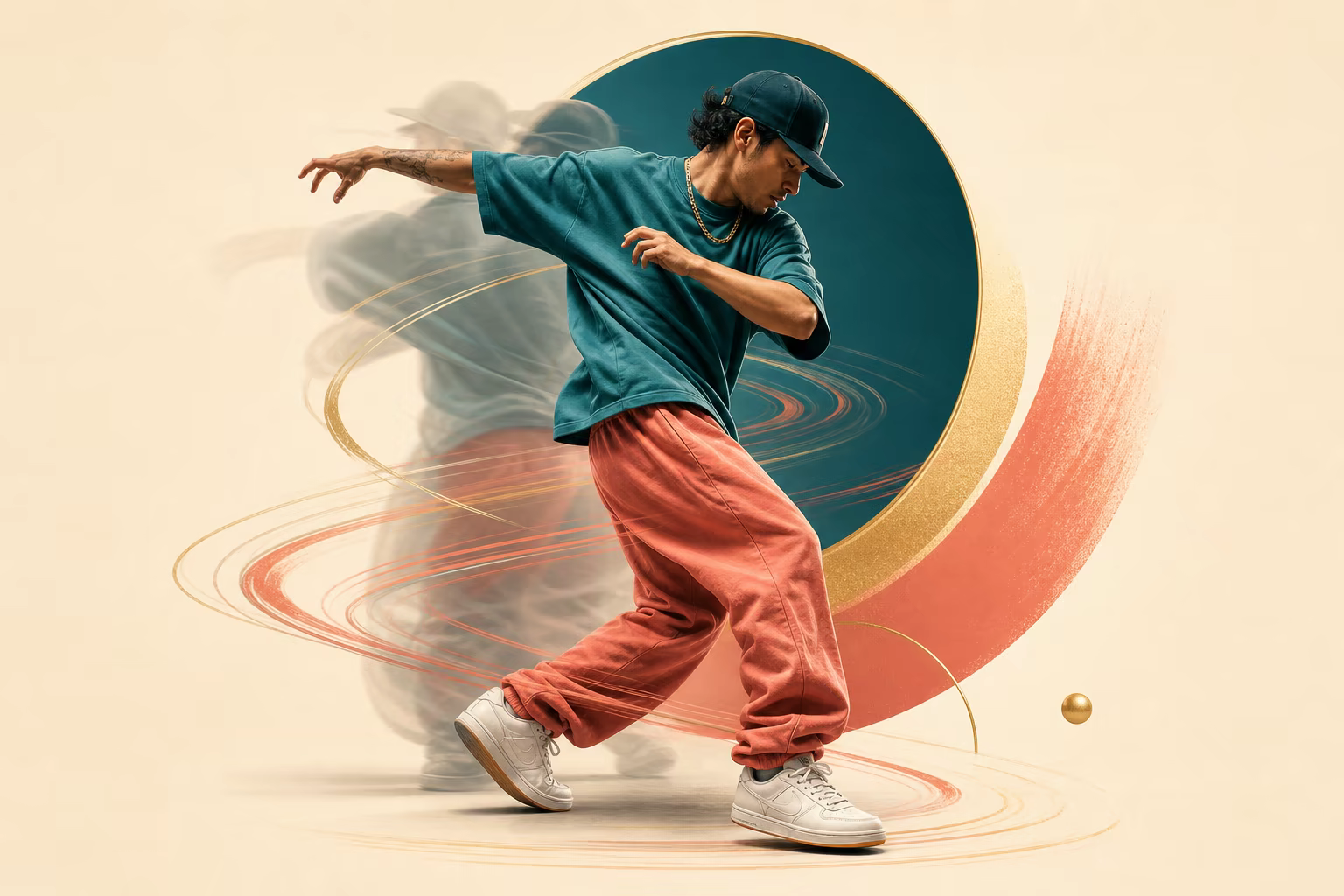 Review fast turns, clothing, and floorwork
