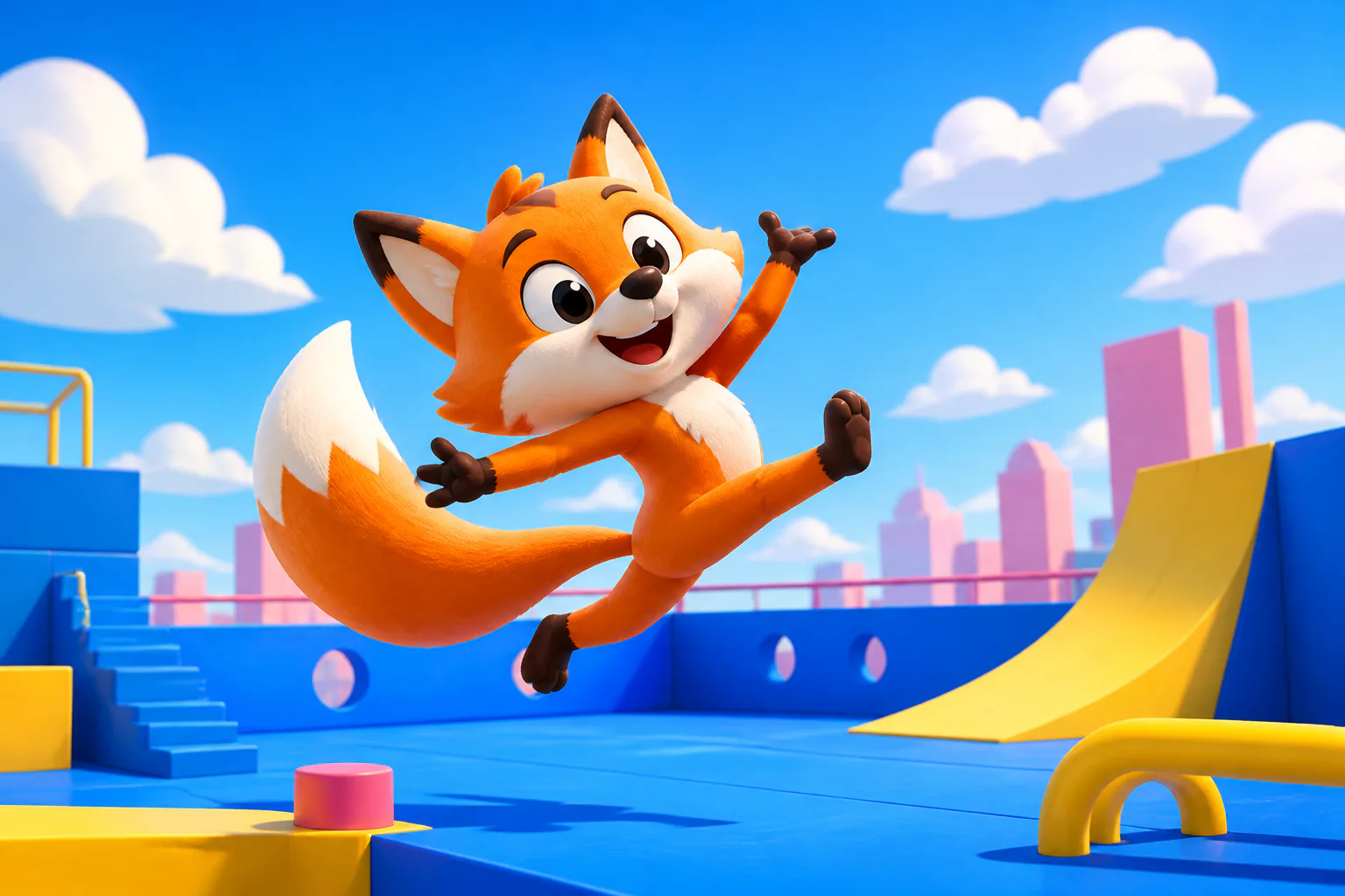 Make your mascot copy a real movement