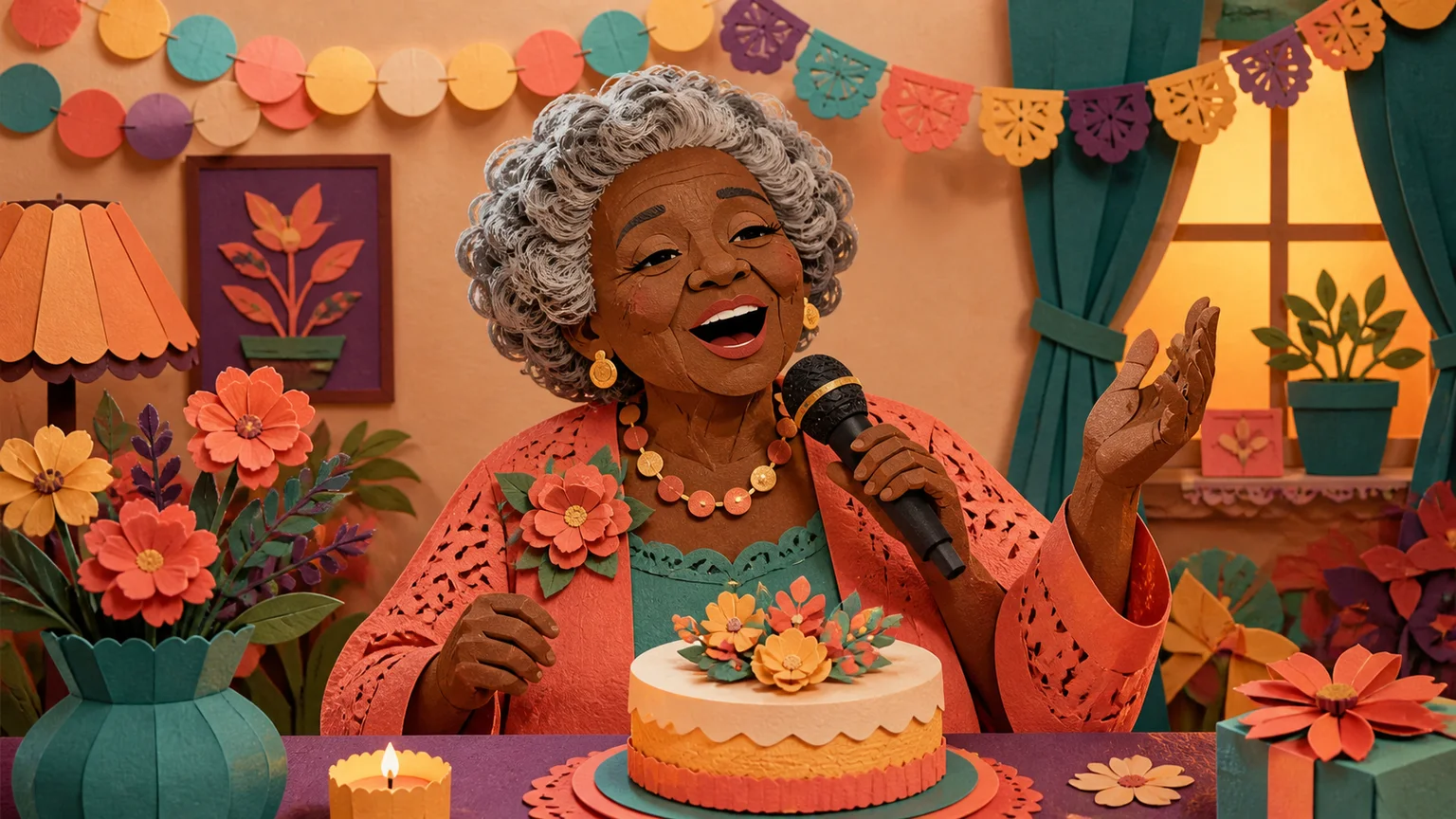 Create a singing birthday photo or music greeting