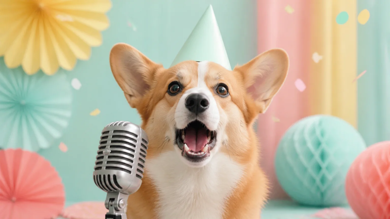 Make a pet photo sing