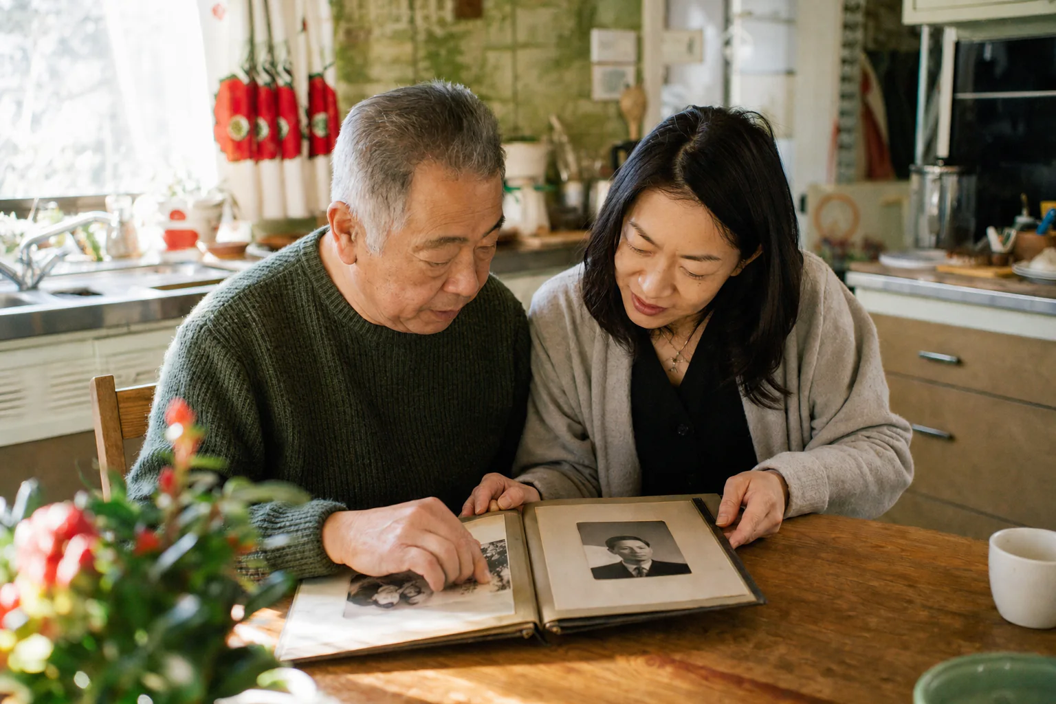 Bring an old photo into a new story