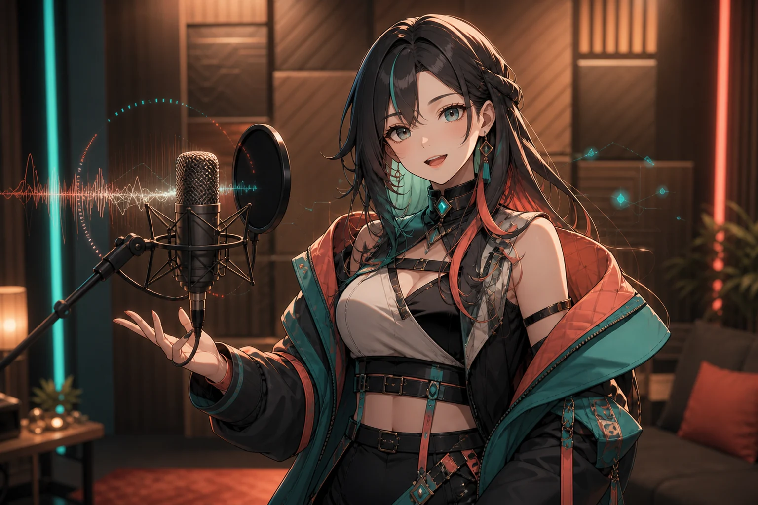 Use a talking VTuber generator from text